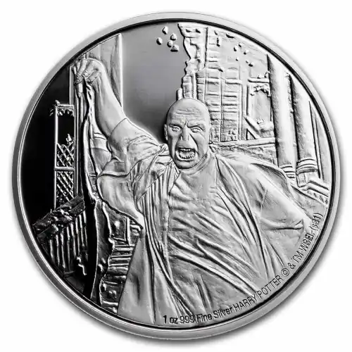 2021 Niue Lord Voldemort 1 oz Silver Proof