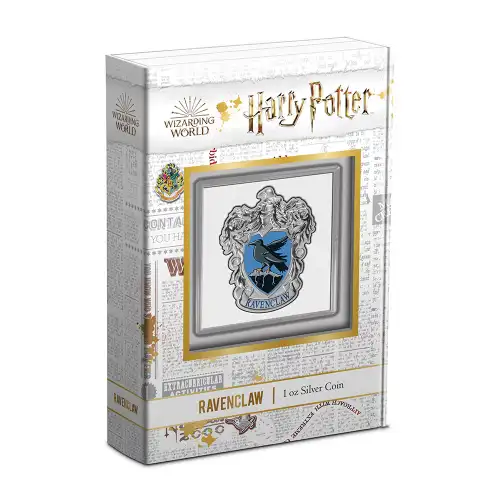 2021 Niue Harry Potter Ravenclaw Crest 1 oz Silver Proof