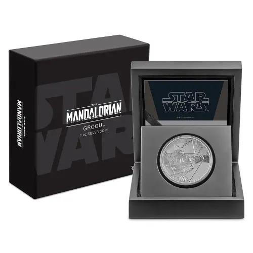2022 Niue Mandalorian Classic: Grogu 1 oz Silver Proof