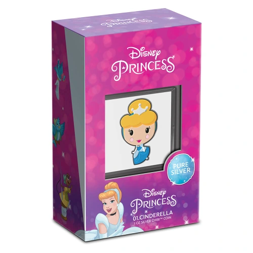 2021 Niue Chibi Collection Cinderella 1 oz Silver Proof