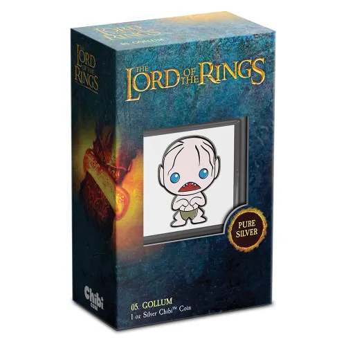 2021 Niue Chibi Collection LOTR Gollum 1 oz Silver Proof