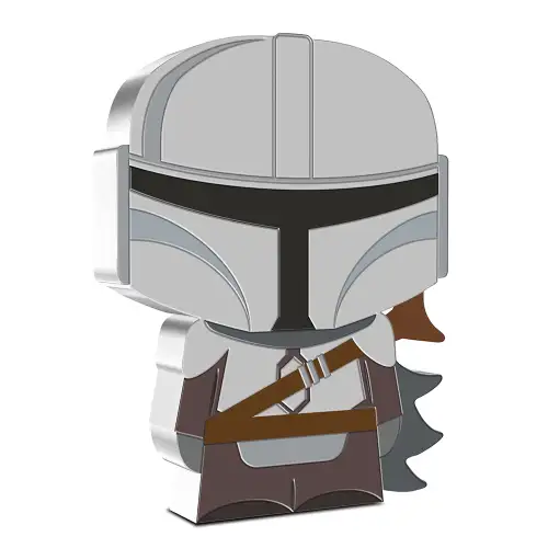 2021 Niue Chibi Collection The Mandalorian 1 oz Silver Proof
