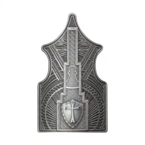 Chess Crown Series Silver 1 oz Pawn Stacker-Impaired