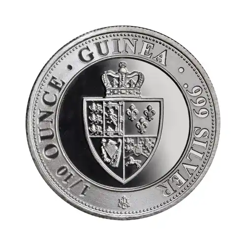 2020 St. Helena Spade Guinea 1/10 oz Silver BU