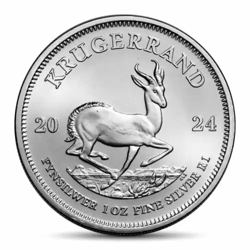 2024 1 oz South Africa Krugerrand Silver Coin (BU)