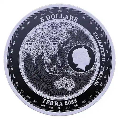 2022 Silver Tokelau Terra 1 oz Prooflike