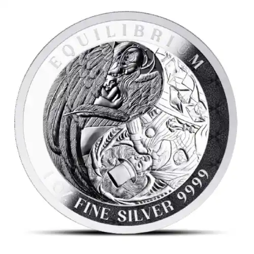 2024 1 oz Tokelau Equilibrium Silver Coin (Proof-like)