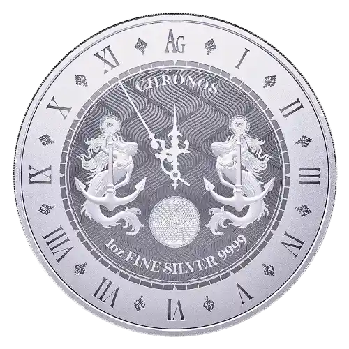 2021 Silver Tokelau Chronos 1 oz BU