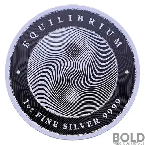 2021 Silver Tokelau Equilibrium: Balance 1 oz Prooflike