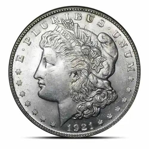 1921-S Morgan Silver Dollar (BU)