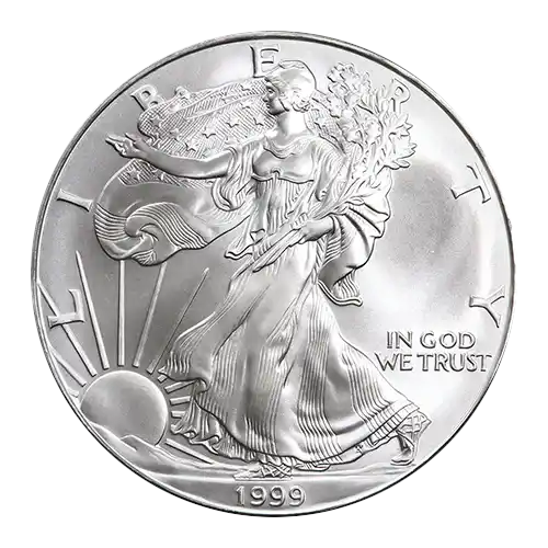 1999 Silver 1 oz American Eagle BU