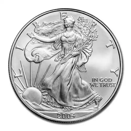 2004 Silver 1 oz American Eagle BU