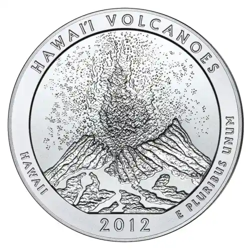 2012 Silver 5 oz ATB Hawaii Volcanoes, Hawaii
