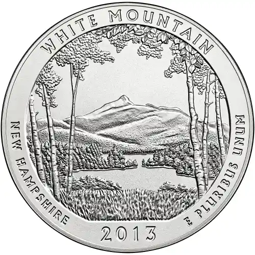 2013 Silver 5 oz ATB White Mountain, New Hampshire