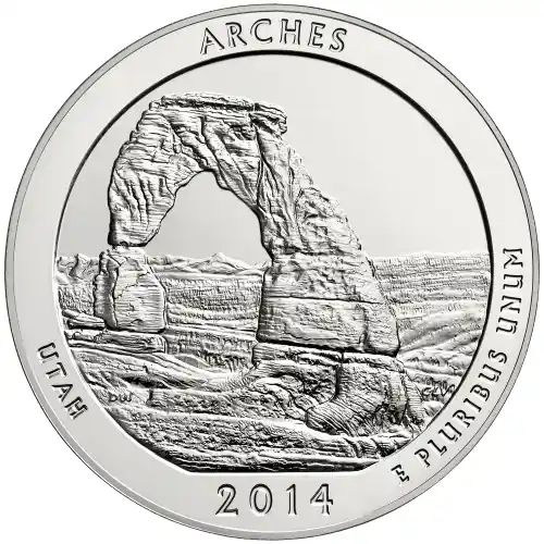 2014 Silver 5 oz ATB Arches, Utah