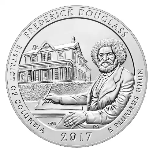 2017 Silver 5 oz ATB Frederick Douglass, Washington D.C.