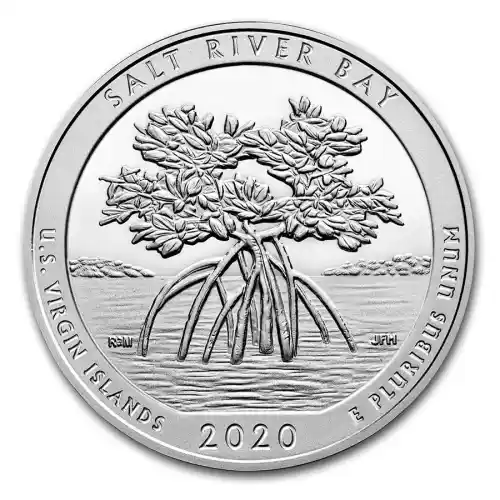 2020 Silver 5 oz ATB Salt River Bay US Virgin Islands
