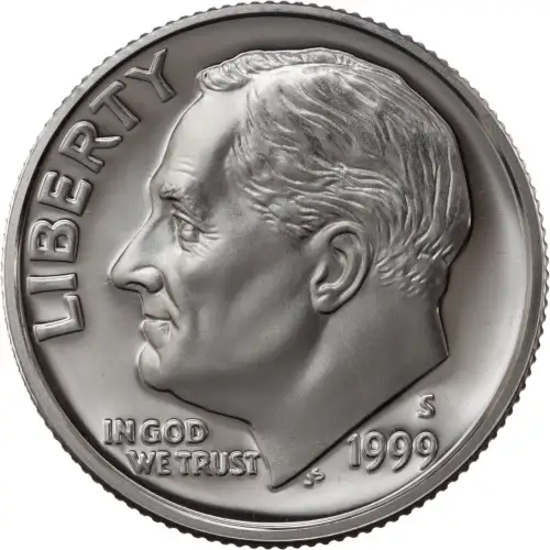 1999-S Silver Proof Roosevelt Dime
