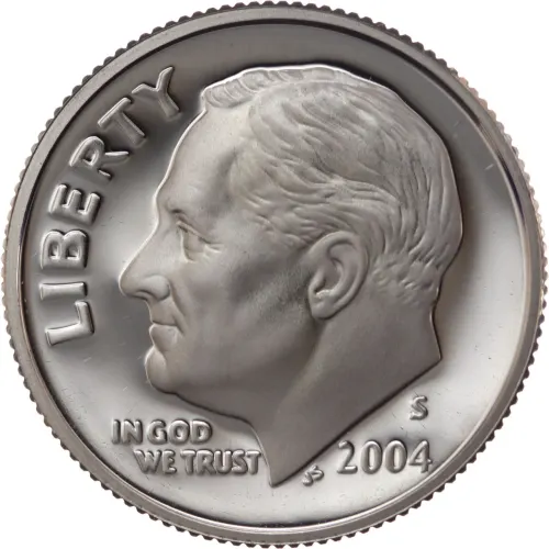 2004-S Silver Proof Roosevelt Dime