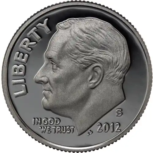 2012-S Silver Proof Roosevelt Dime