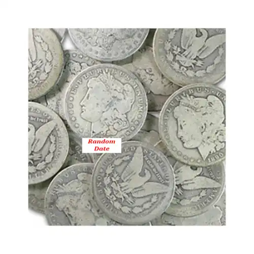 Pre-1921 Morgan Silver Dollar (Good)