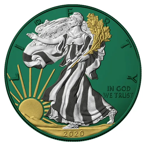 2020 Space Metals American Silver Eagle - 1 oz