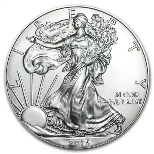2015 Silver 1 oz American Eagle BU