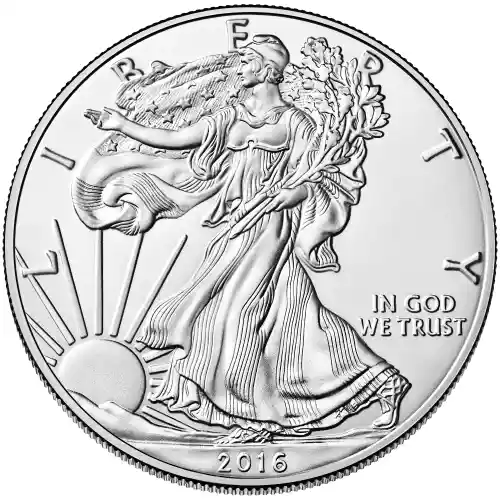 2016 Silver 1 oz American Eagle BU