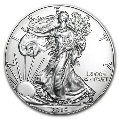 2018 Silver 1 oz American Eagle BU