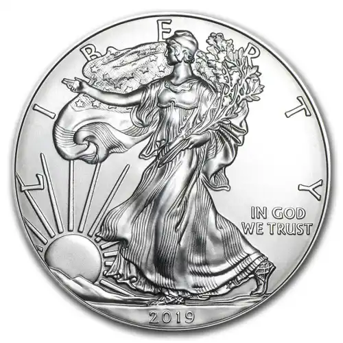 2019 Silver 1 oz American Eagle BU