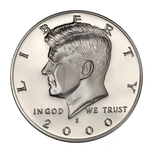 2000-S Silver Proof Kennedy Half Dollar