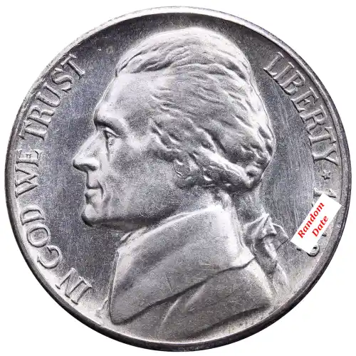 35% Silver War Nickels (Circulated)