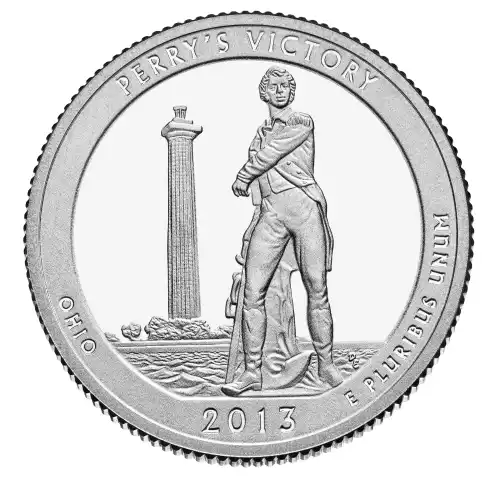 2013-S Silver Proof ATB Quarter - PERRY'S VICTORY