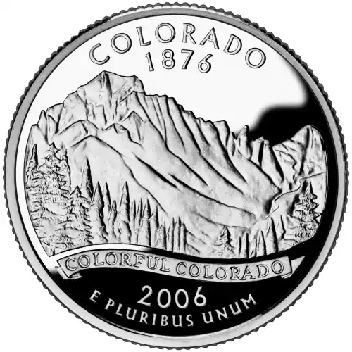 2006-S Silver Proof State Quarter - COLORADO