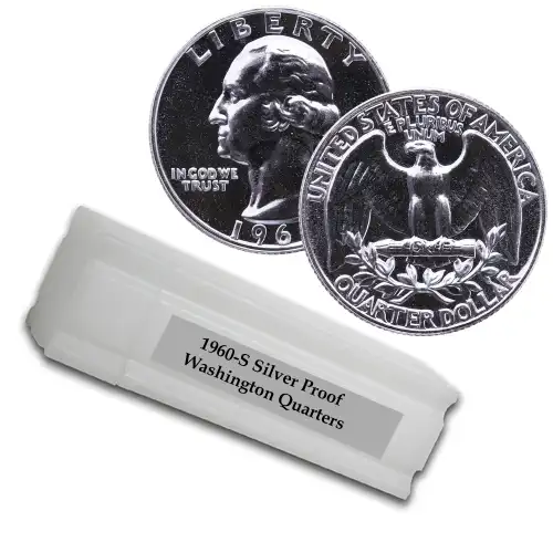 1960 Silver Proof Washington Quarter