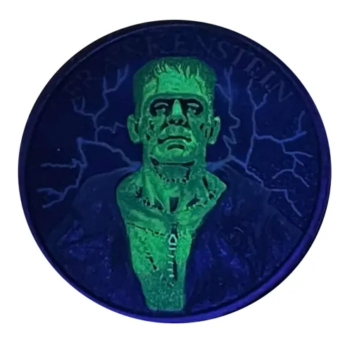 Intaglio Frankenstein Reanimated 1 oz Silver Round