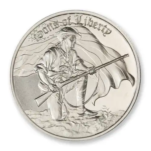 Intaglio Sons of Liberty, Liberty Tree Silver BU Round - 2 oz