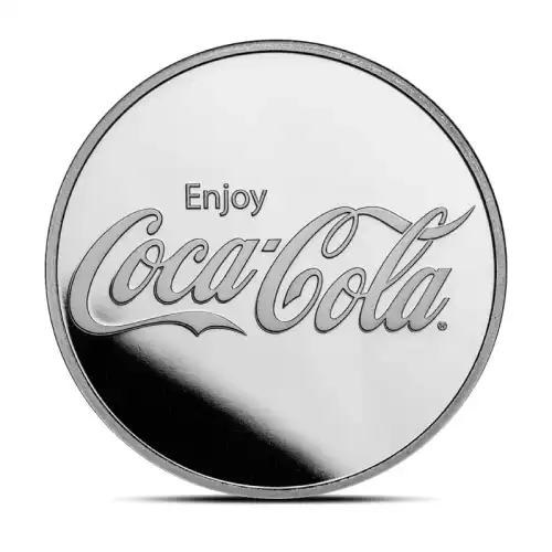 1 oz Coca Cola Silver Round