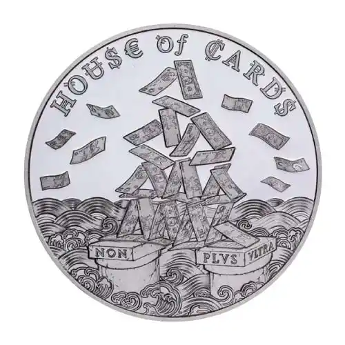2022 Silver 5 oz The Awakening: House of Cards Round