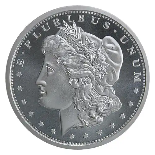Silver 1 oz Morgan Round (Golden State Mint)