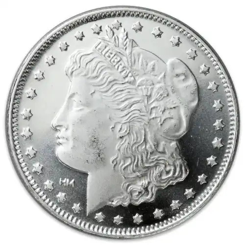 Silver 1 oz Morgan Round