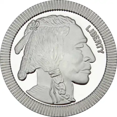 Silver - 1 oz Buffalo Stacker Round
