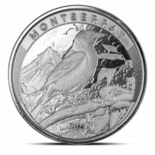 2023 1 oz Montserrat Oriole Silver Coin (BU)