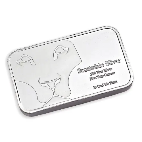Silver 5 oz Scottsdale PREY Bar