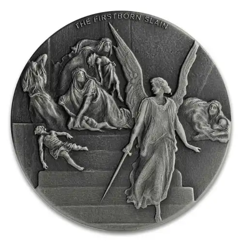 2019 Silver 2 oz Scottsdale Biblical Series - Firstborn Slain