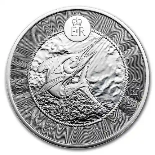 1 oz Cayman Islands Marlin 2017