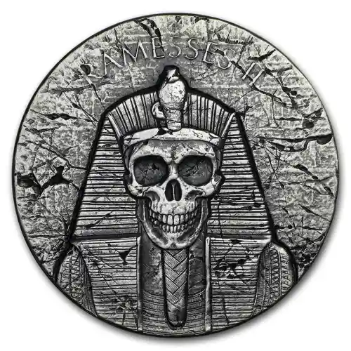 2 oz Republic of Chad Pharaoh Ramesses II - After Life 2017