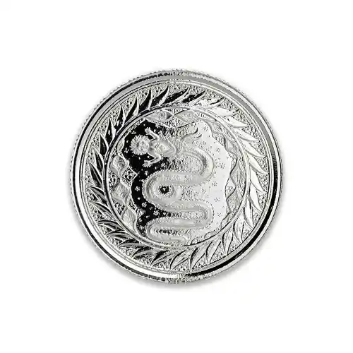 2020 Samoa Serpent of Milan Silver BU 1/2 oz