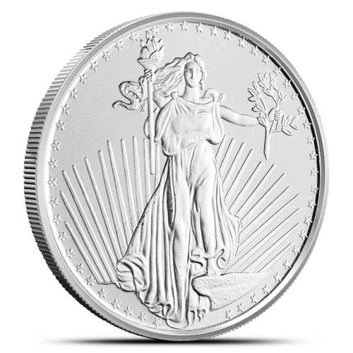 Silver - 1 oz 1933 Saint Gauden Round