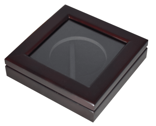Guardhouse Glass-top Wood Display Box -GH-GTW800: (XL)